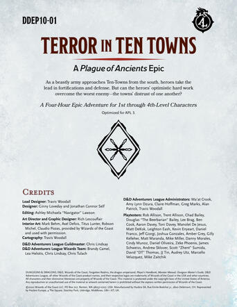 DDEP10-01 Terror in Ten-Towns