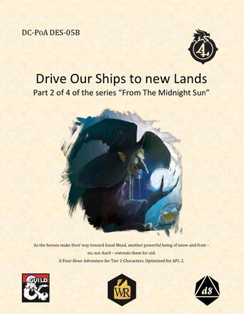 DC-PoA DES-05B Drive Our Ships to New Lands